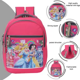 linox Medium 24 L Backpack Combo School bag With Lunch bag Nursery to 1st Standard image 2