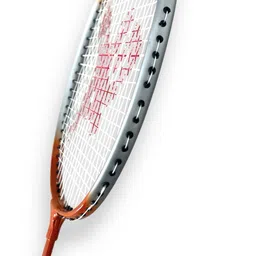 axg new goal Isometric Champion Tenacious Wide Body Multicolor Strung Badminton Racquet image 3