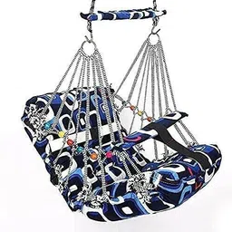 dxplore Cotton Swing Chair For Kids Baby's 1-3 Years With Safety Belt-Kids Product Swing Swings-picture-39