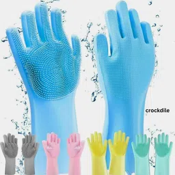 All-in-One Magic Silicone Cleaning Gloves Wet and Dry Glove-image-34