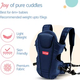 luvlap Galaxy Baby Carrier with 3 carry position with padded Support, for 6 to 15 Month Baby Carrier image 2
