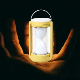 sacro Yellow Plastic Hanging Lantern image 1