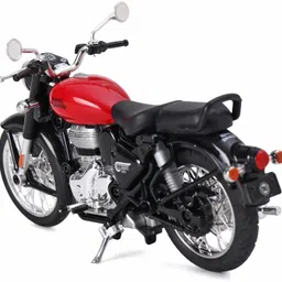 funablo Royel Classic 350 1:15 DIY Bike Model with Tank & Seat Mod, Collectible for Fans image 5