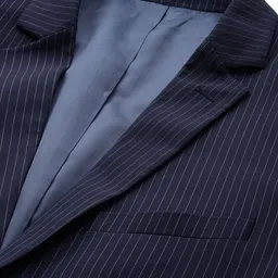 invictus Men Striped Single Breasted Formal Blazer image 2