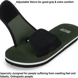doctor extra soft Ortho Care Diabetic Orthopaedic Comfort Dr Slippers, Sliders and Flipflops For Men's and Boy's Slides Men Slippers image 5