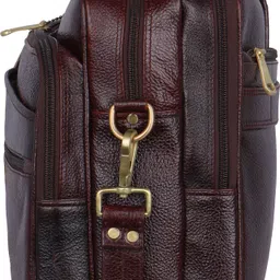 vozik Men & Women Black Messenger Bag image 4