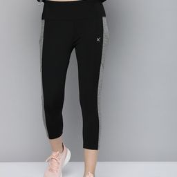 hrx by hrithik roshan Striped Women Black Tights-picture-44