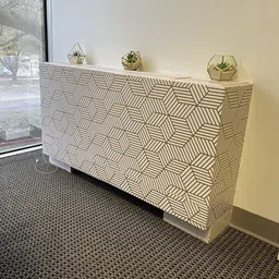 fokrim 300 cm ST- Gold Geometric Wallpaper 45x300cm Self Adhesive Sticker image 5