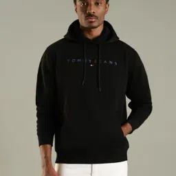 tommy hilfiger Linear Logo Regular Fit Hoodie image 1