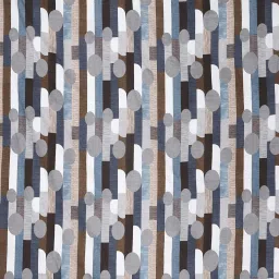 FABINALIV Multicolor Geometric Cotton Blend Super King Size Double Bedsheet with 2 Pillow Covers image 5