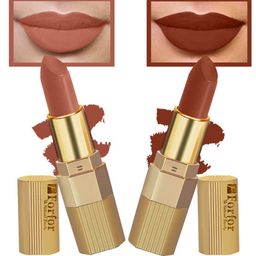 FORFOR Set of 2 Xpression Stick Longwear Matte Lipstick- Nude Matte 306 & Brown Nude 301-picture-28