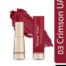 Seven Seas Pro-Beauty Stay Classy Matte Lipstick 3.5g - Crimson UA 03 image 2