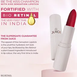 JUICE Kiss Sensation Set Of 2 Lipstick With Bio Retinol - 4g Each-  M22-M24 image 2