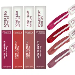 FORFOR Set of 4 Power Stay Non-Transfer & Waterproof Liquid Matte Lipstick - 5 ml each-picture-20