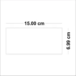 Wall1ders Black 20 Pcs Rectangle Mirror Wall Stickers image 2