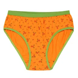 carelove CAREPLUS Girls Pack Of 6 Printed Pure Cotton Basic Briefs image 4