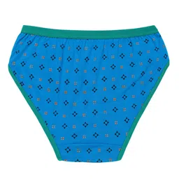 carelove CAREPLUS Girls Pack Of 6 Printed Pure Cotton Basic Briefs image 3