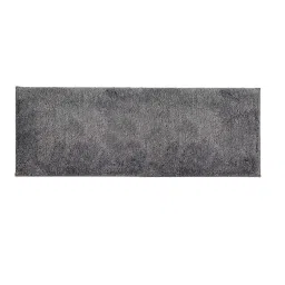 luxe home international Silver Microfibre 24 x 60 Inches Machine Made Floor Runner image 2