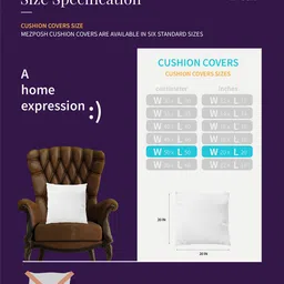 Mezposh Yellow & Blue Set of 2 Ethnic Motifs Square Cushion Covers image 2