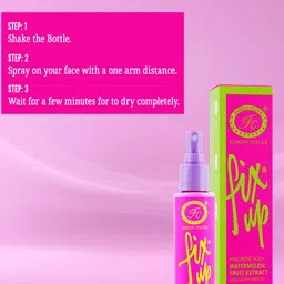 Fashion Colour Fix Up Watermelon Fruit Extract Long Lasting Makeup Setting Spray - 80 ml image 3