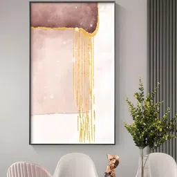 THE HANDMADE FLAIR Canvas Wall Rectangle Paintings Wall Art - 15.75 x 11.81In-picture-23