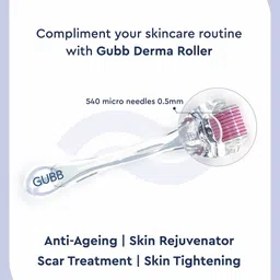 GUBB Pink Derma Roller For Skin Tightening & Rejuvenation image 3