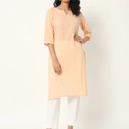SKYTICK Women Pure Cotton Straight Kurta-picture-29