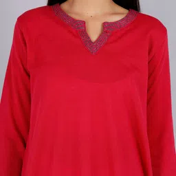KEIKO Acrylic Jacquard Kurti image 3