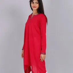 KEIKO Acrylic Jacquard Kurti image 5