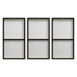 random Retro & Vintage Multicolour Canvas (Set of 3) Art Panels image 2
