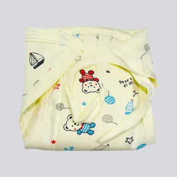 megnam NewBorn Baby Cotton Hosiery Fabric Wide Padded Baby Reusable Nappy Langot image 4
