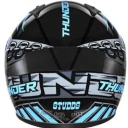 studds THUNDER D5 Motorbike Helmet image 4