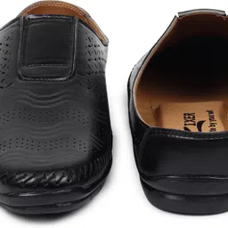 zixer Ethnic Wear Wedding Party Half Shoes For Men Mojri Casual Formal Peshawari Juti Ethnic Mule For Men image 5