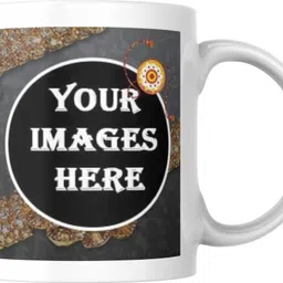 fazaka Your Photo Printed Raksha Bandhan Gift for Brother Sister (Design-05) Ceramic Coffee Mug image 2