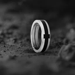 miss highness Couple Beautiful Diamond Adjustable Combo Rings – Luxury Gift for Women & Men, Sterling Silver Cubic Zirconia Rhodium Plated Ring image 3