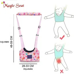 magic seat by alfora Baby Walking Assistant Belt for (Peppa Pig) Baby Carrier image 3