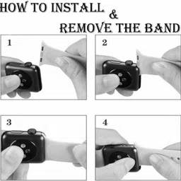 Priavy Silicone Smart Watch Strap Compatible with T800 & T900 ultra, Watch 8 & Watch 9 ultra, T10, I8 & I7 pro max, S8 ultra watch Smart Watch Strap image 3