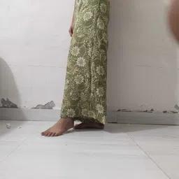 fesnova GREEN PLAZZO Women Pyjama image 3