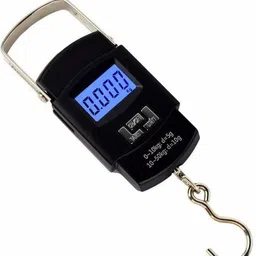 Smartonline 50 kg Hook Type Digital Led Screen Portable Luggage Weighing Scale Weighing Scale (Black) Weighing Scale-picture-14