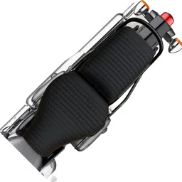 ignitex Comfortable Premium || For Models Make Before Year 2021 || Split Bike Seat Cover For Royal Enfield Classic 350, Bullet Classic image 2