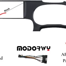 modorwy 9" inch Aura ABS Plastic Frame With Socket Media Player Frame image 2