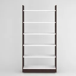 redwud Brady Engineered Wood Open Book Shelf image 5