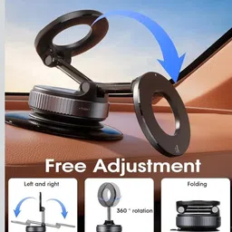 dwiplasto enterprise Magnetic Phone Holder | 360° Adjustable mobile Holder Bike Mobile Holder image 2