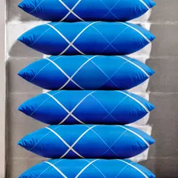 ypoloipo LUXURY Polyester Fibre Abstract Sleeping Pillow Pack of 4 image 2