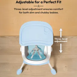 staranddaisy Multifunction Baby High Chair | Height Adjustable Feeding Seat with Wheels image 2