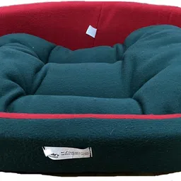 poofy's pet island Fleece Small Red Green Super Soft XL Pet Bed-picture-27