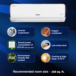 VOLTAS Vectra 4 in 1 Convertible 1.3 Ton 3 Star Inverter Split AC with Anti Dust Filter (Copper Condenser) image 4