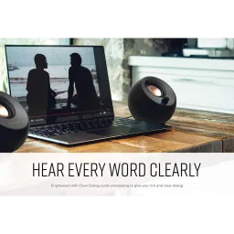 Creative Pebble V3 16W Multimedia Speaker (45 Degree Elevated Drivers, 2.0 Channel, Black) image 5