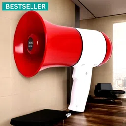 syara Handheld (Megaphone with Recorder) (Bhopu Talk Record Play) & Siren MusicSW97 Handheld (Megaphone with Recorder) Siren Music Loud Speaker for AnnouncingSW97 Outdoor, Indoor PA System-picture-25