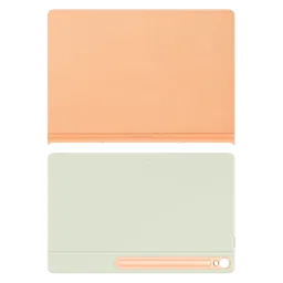 SAMSUNG EF-BX620POEG Polyurethane Flip Cover for Galaxy Tab S10 FE Plus (Magnetically Attachable, Orange)-picture-33
